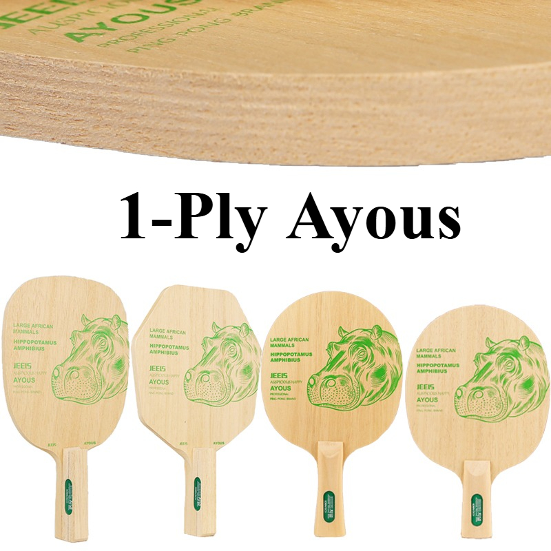 Table Tennis Blades - JEELS Green Hippo - Pala de