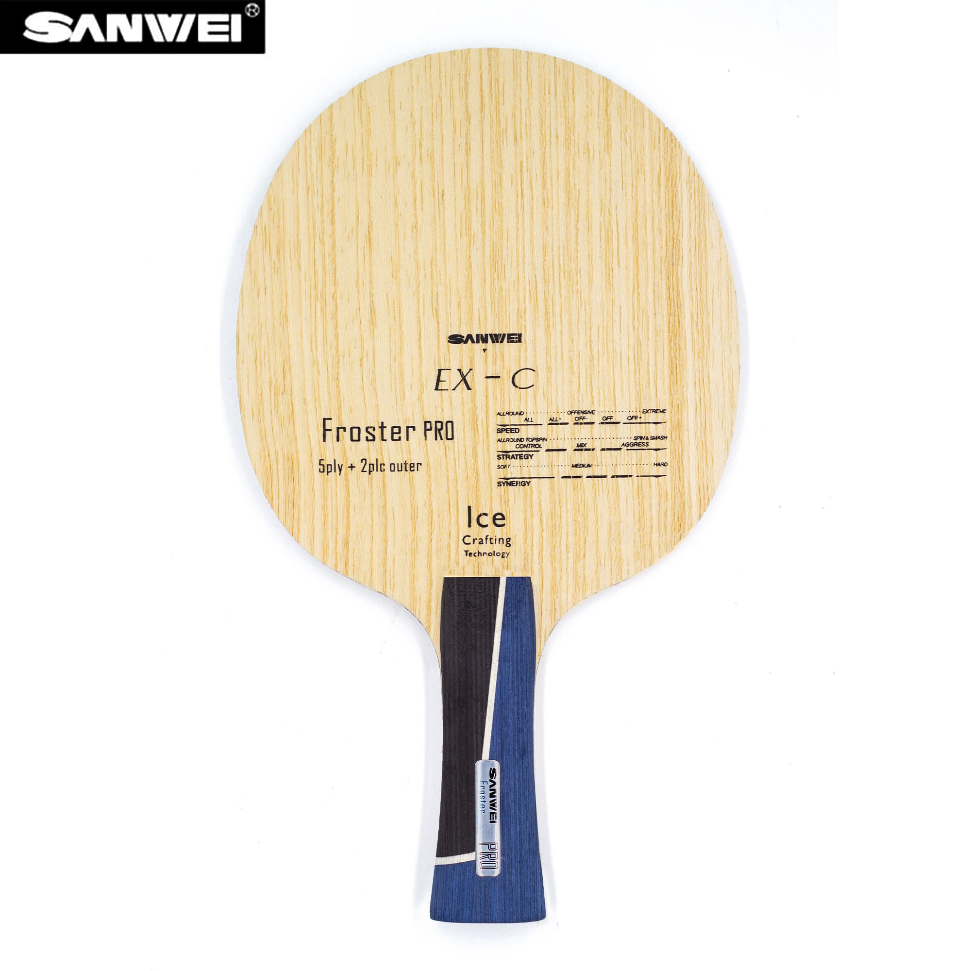 Table Tennis Blades - SANWEI ALC Hoja de tenis de