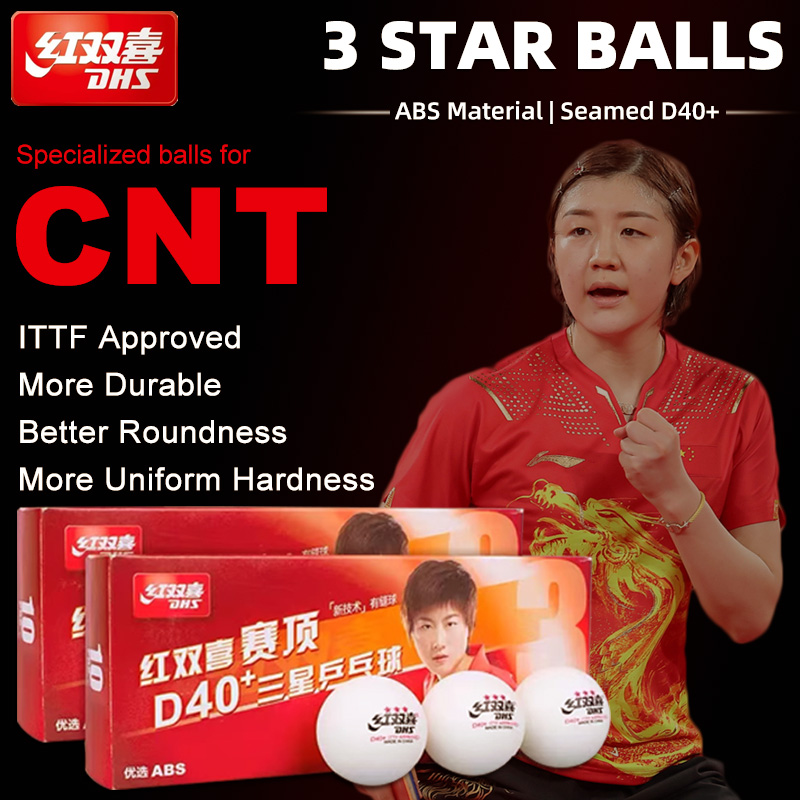 Table Tennis Olympics - DHS D40+ DJ40+ Pelotas de Ping
