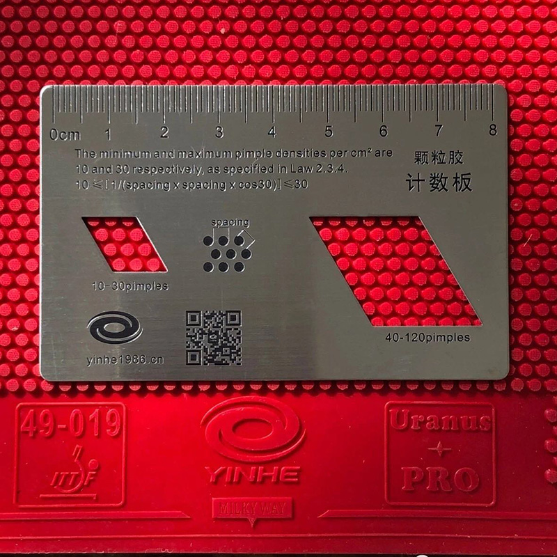 YINHE-tarjeta de medición de g - Table Tennis Umpire reseña y precio