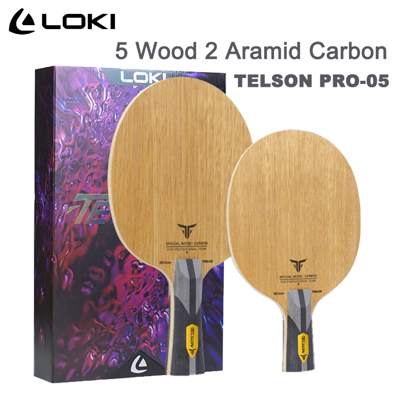 LOKI TELSON PRO-05 Pala de Ten - Table Tennis Blades reseña y precio