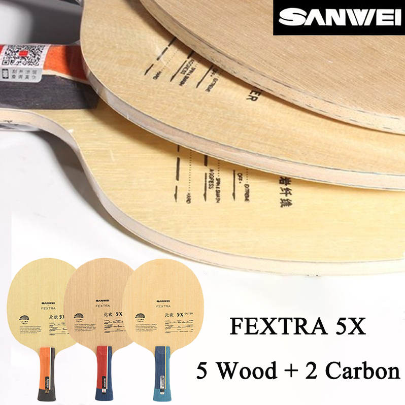 SANWEI FEXTRA 5X Pala de Tenis - Table Tennis Blades reseña y precio