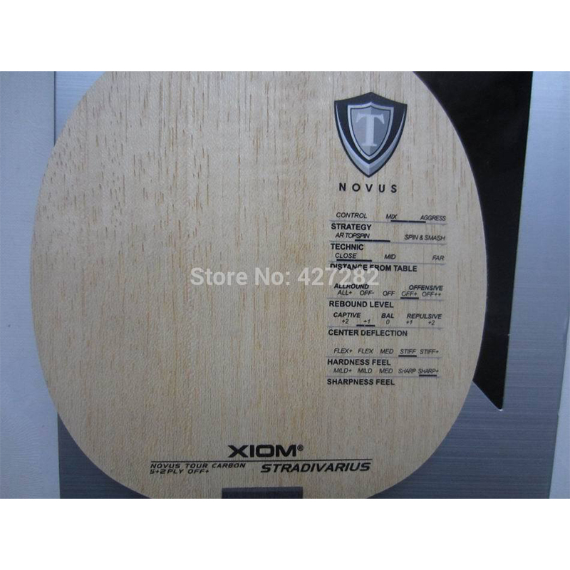 Pala de tenis de mesa XIOM STR - Table Tennis Blades reseña y precio