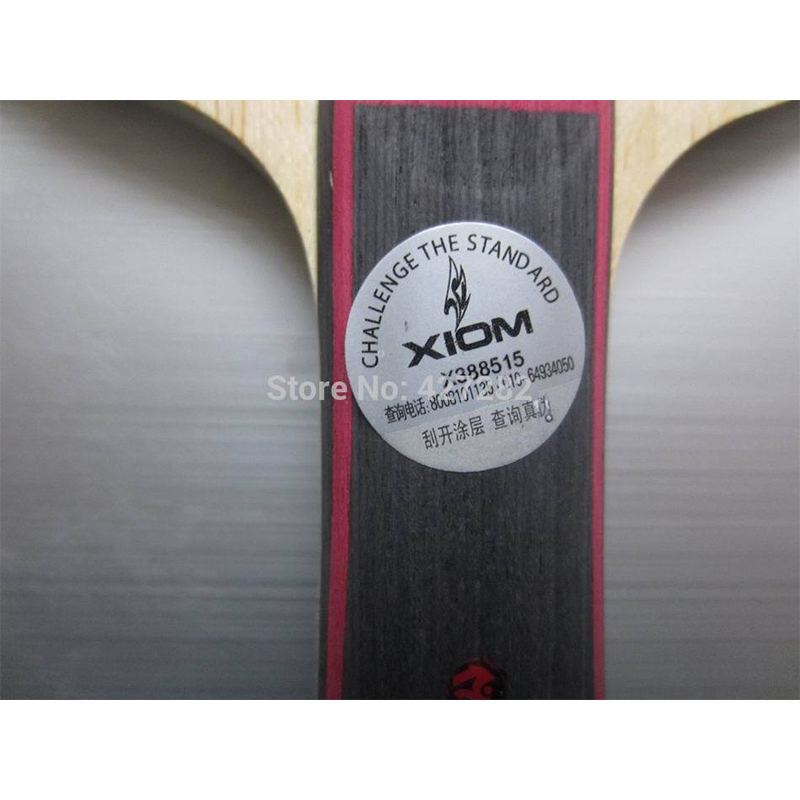 Pala de tenis de mesa XIOM STR - Table Tennis Blades reseña y precio