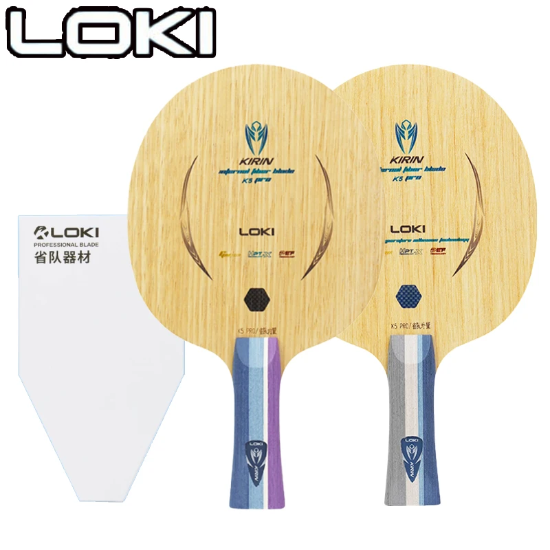 LOKI Kirin K5 PRO hoja de teni - Table Tennis Blades reseña y precio