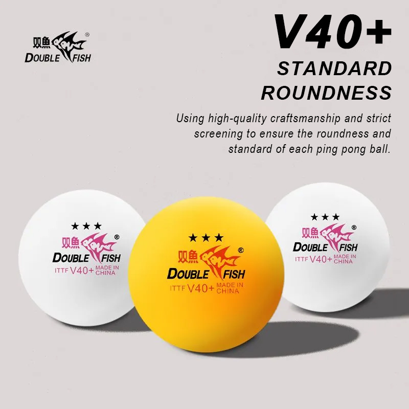 DOUBLE FISH 3 Star V40+ 30/50/ - Table Tennis Olympics reseña y precio