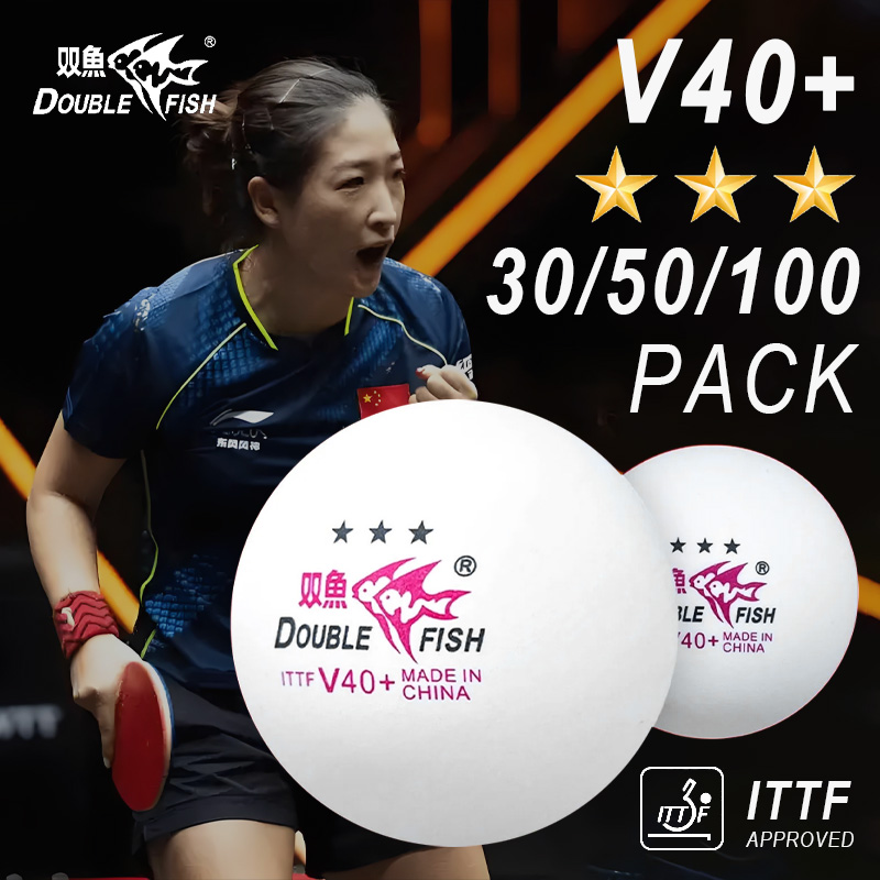 DOUBLE FISH 3 Star V40+ 30/50/ - Table Tennis Olympics reseña y precio