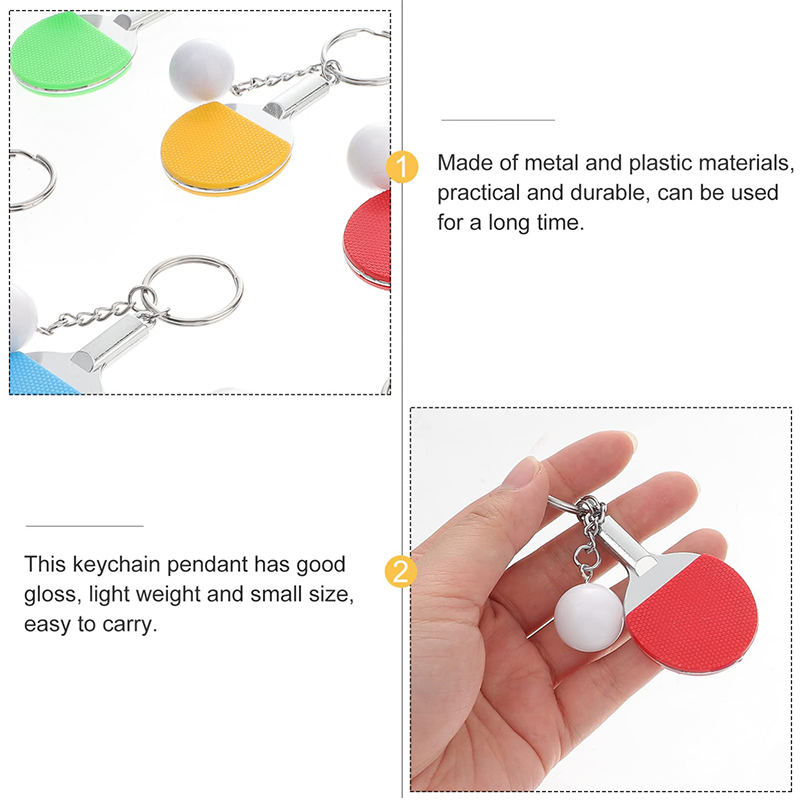 30 Uds Mini llavero de raqueta - Table Tennis Umpire reseña y precio
