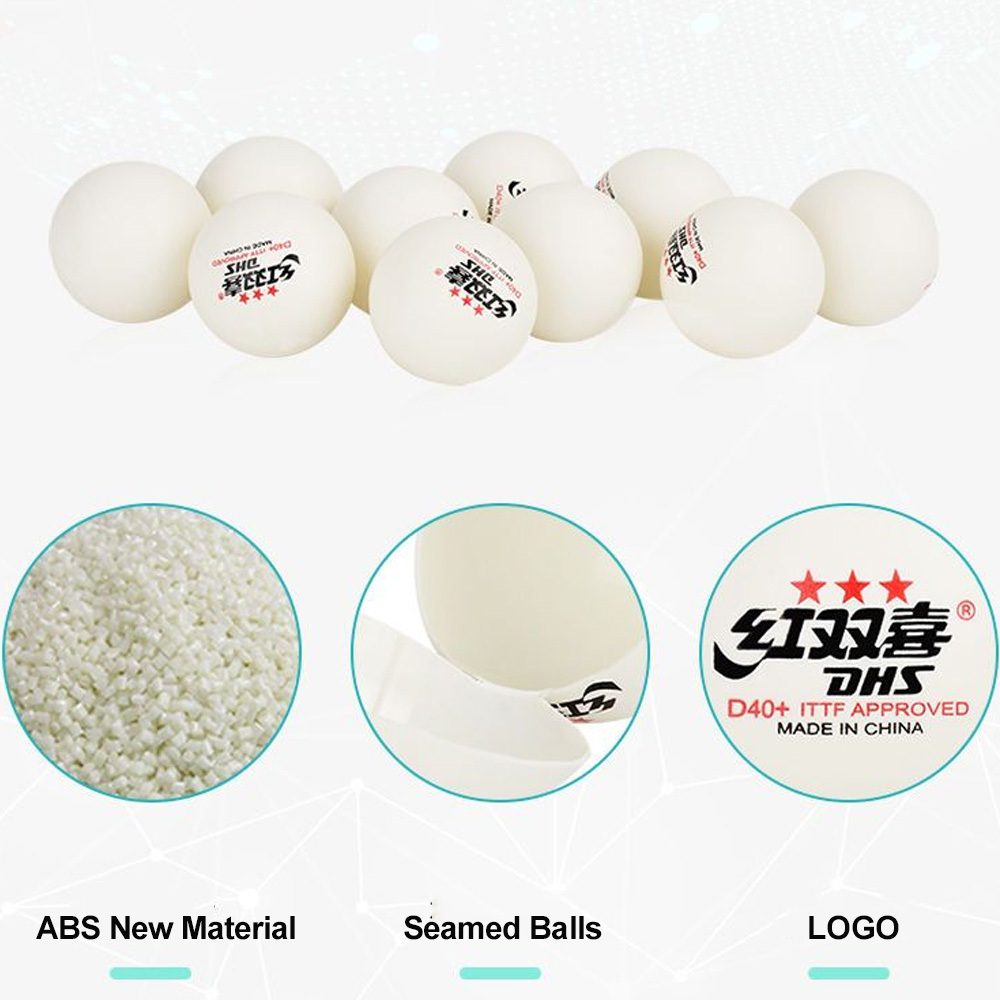 DHS D40+ DJ40+ Pelotas de Ping - Table Tennis Olympics reseña y precio